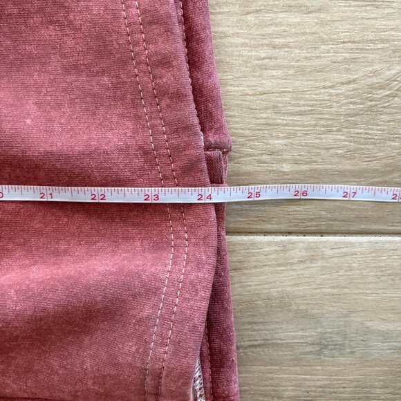 Vintage Stone Aged Rockwear Sweater Adult Large Red Pearl Snap Buffalo Western - Picture 8 of 9